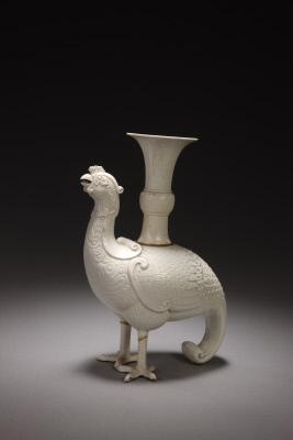 图片[1]-Imitation Ding kiln white glaze Tianji statue-China Archive